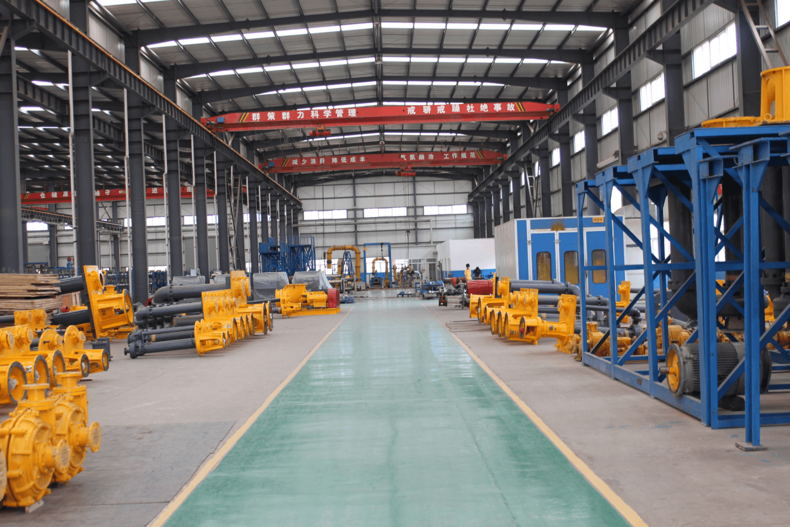 ChemPumps factory, industrial pump manufacturer since 1998
